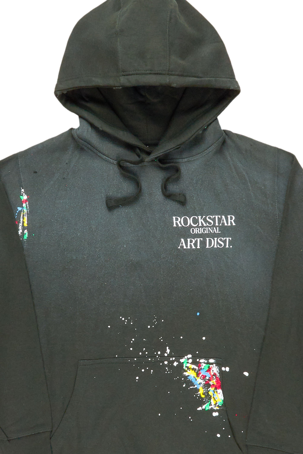 Make It Rain Dark Green Oversized Hoodie
