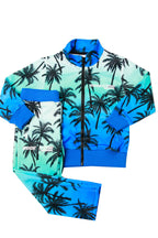 Kids Blue Eves Palm Print Set