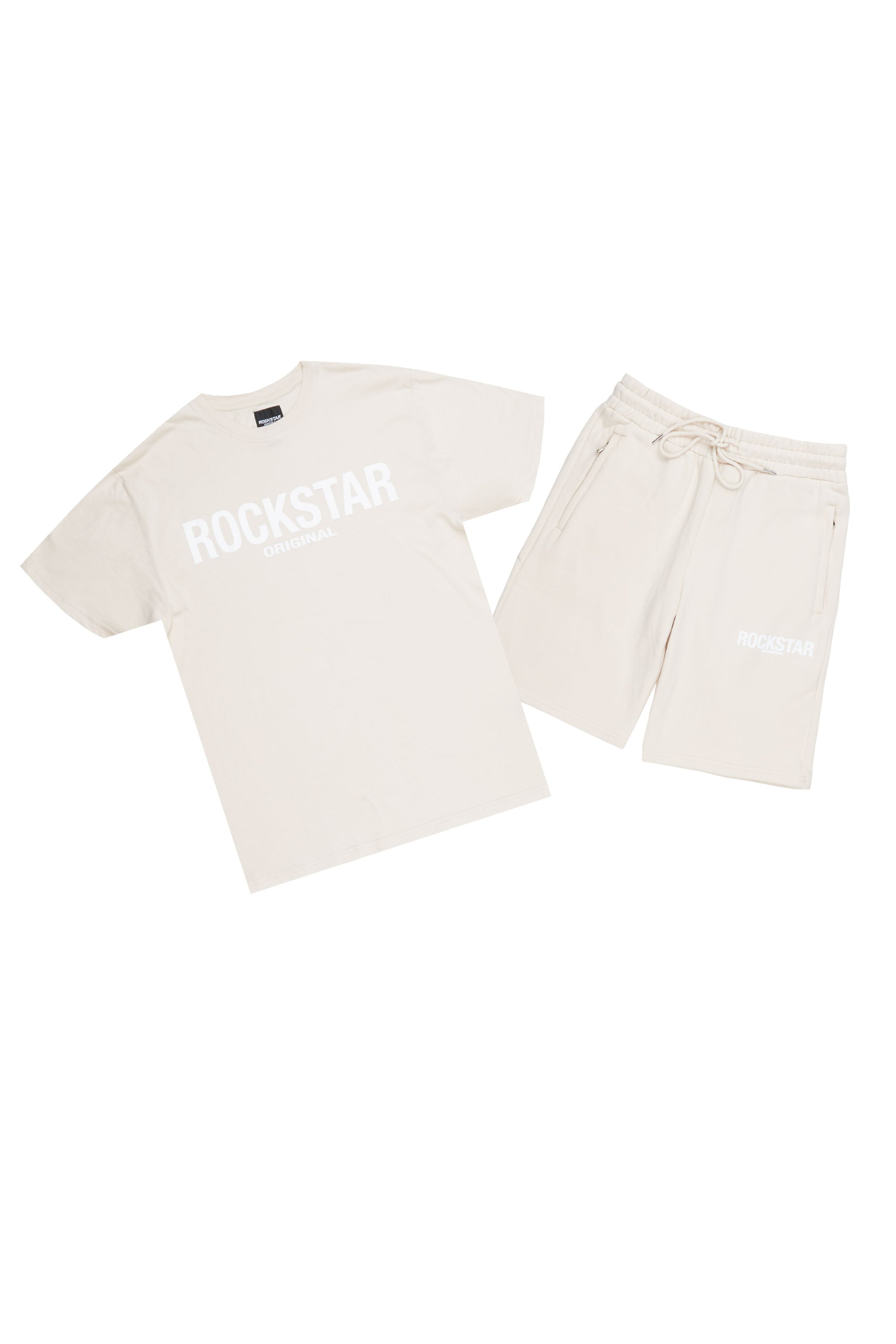 Sana Beige Short Set