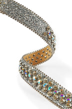 Silas Rockstar Silver Logo Belt