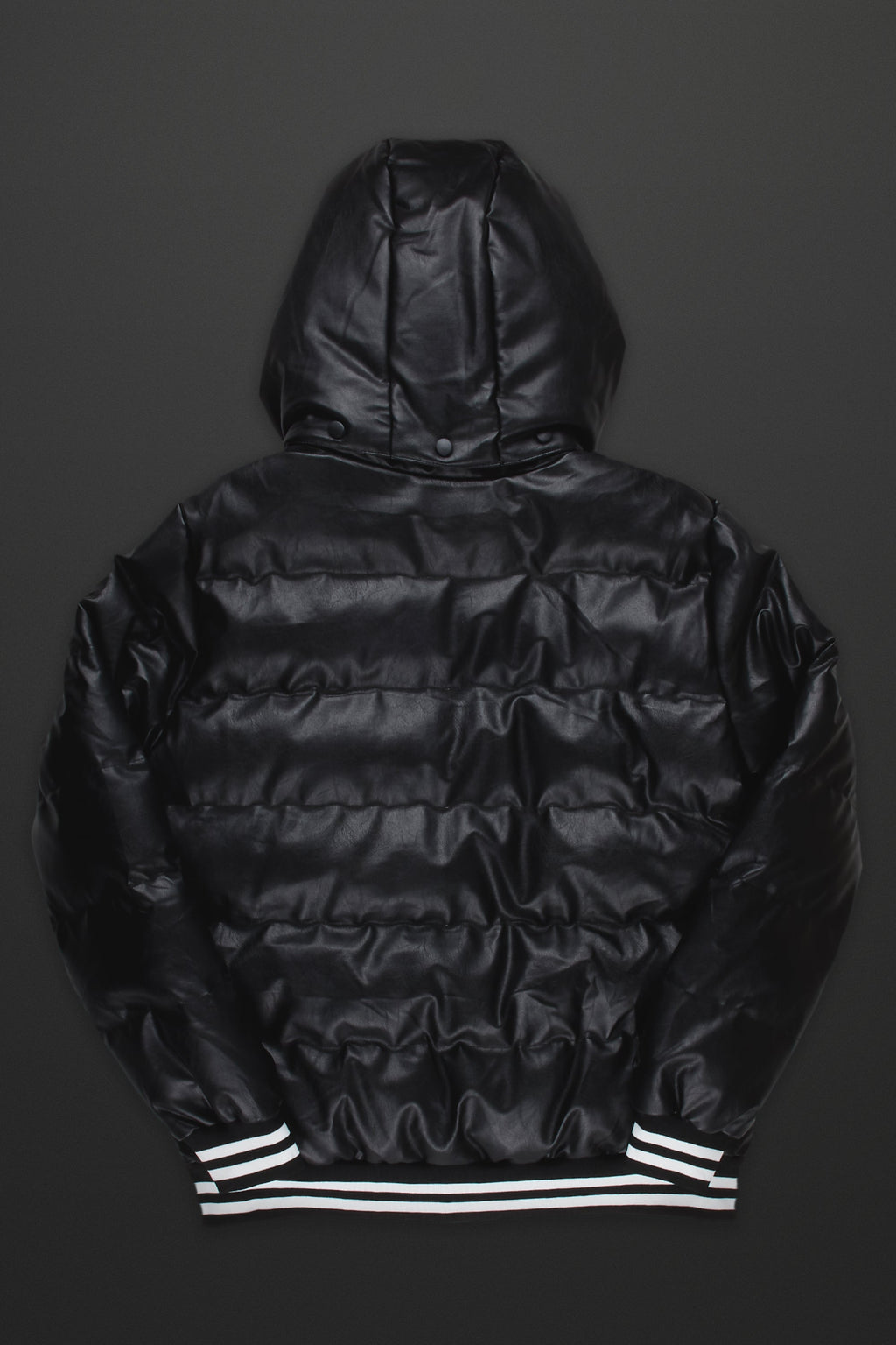 Sir Black Graphic Puffer Jacket
