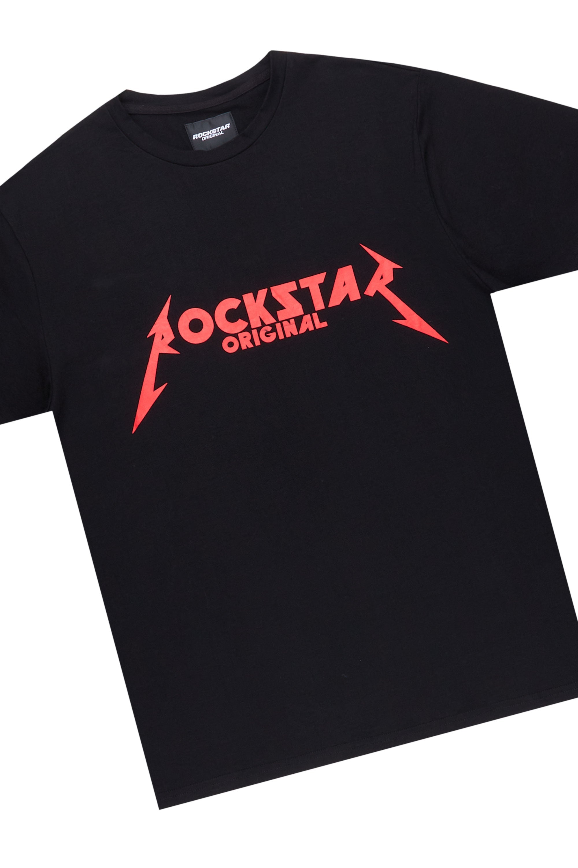 Scottie Black/Beige Short Set