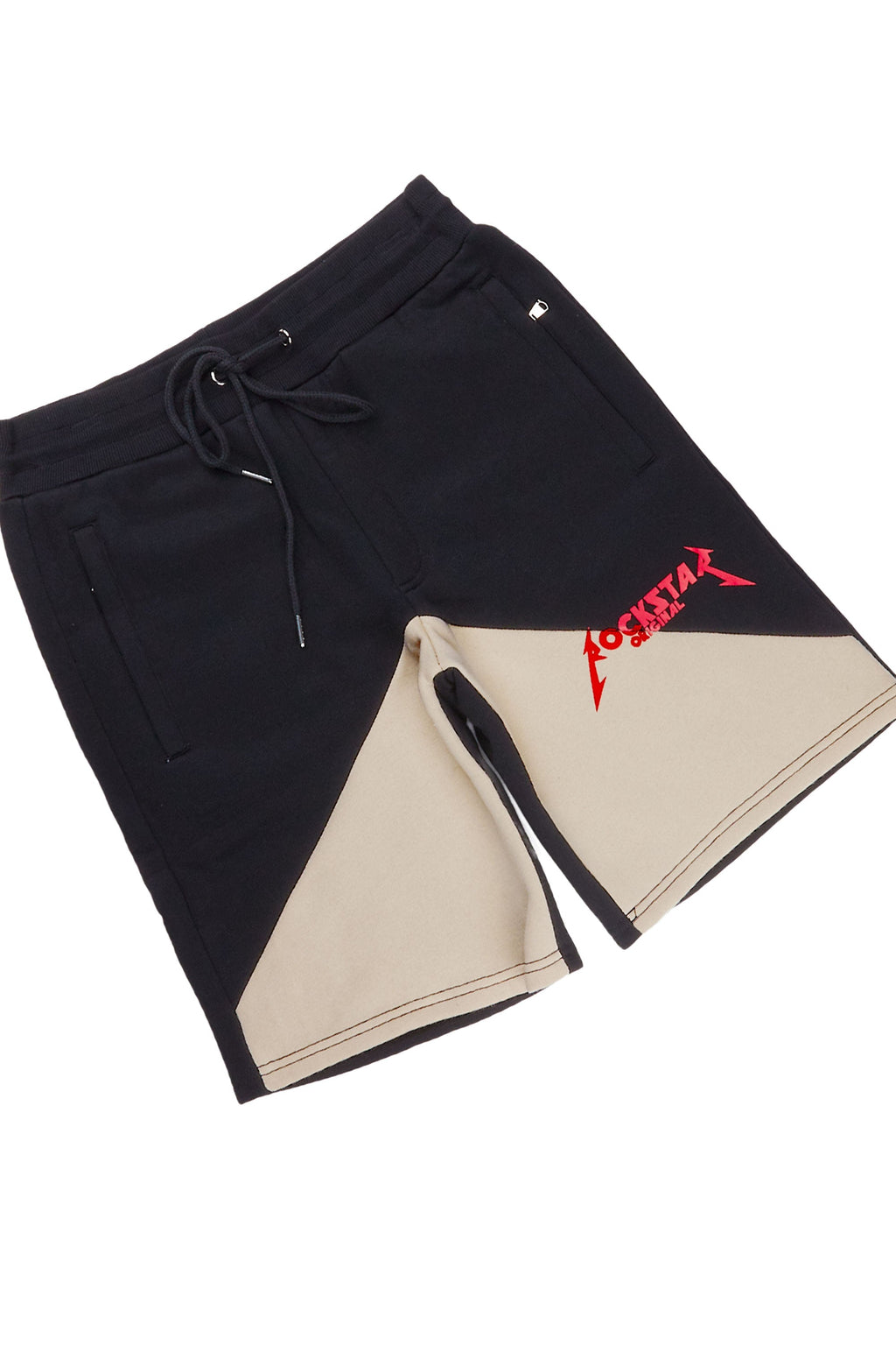 Scottie Black/Beige Short Set