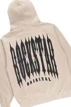 Skeller Beige Hoodie Short Set