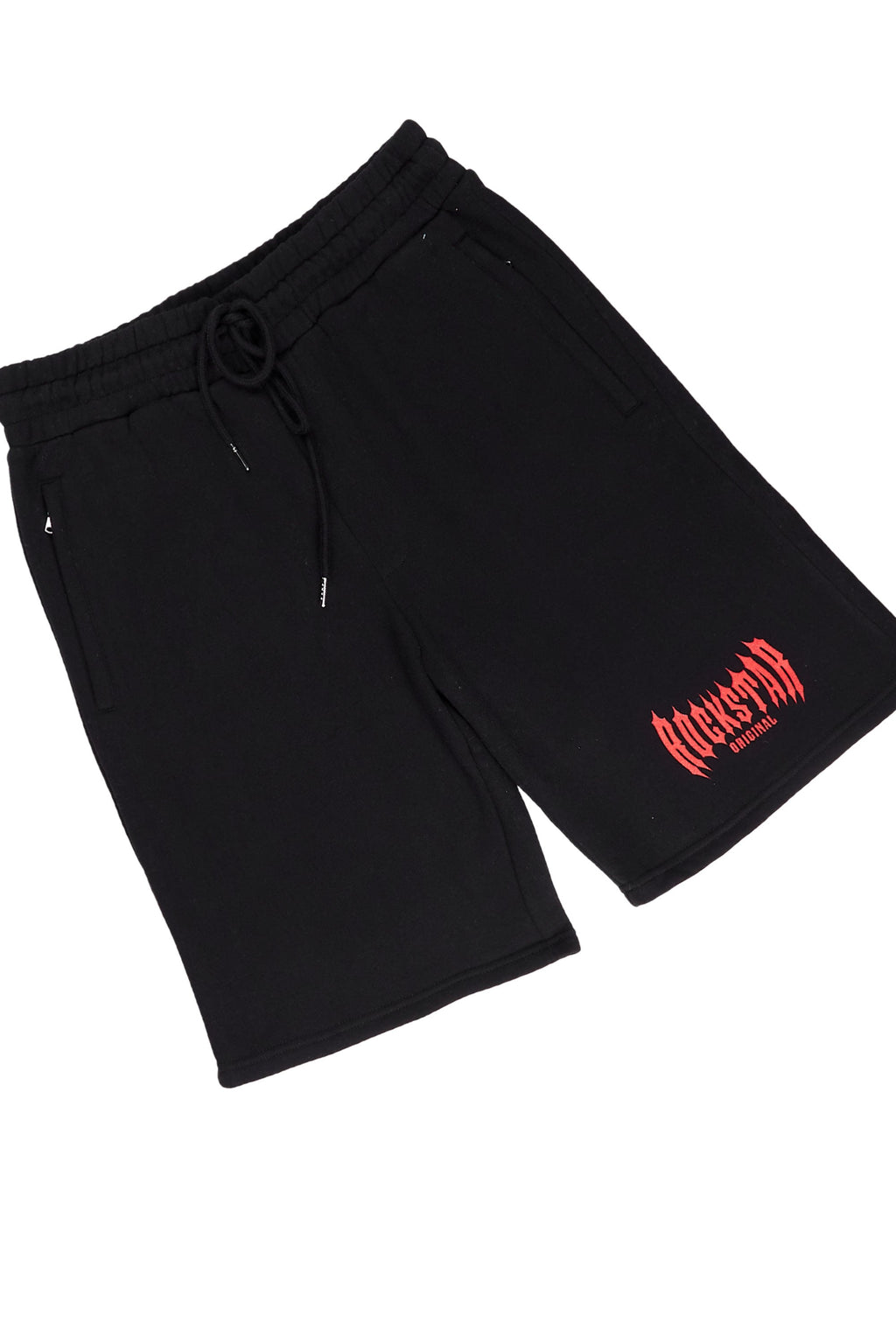 Skeller Black T-Shirt Short Set
