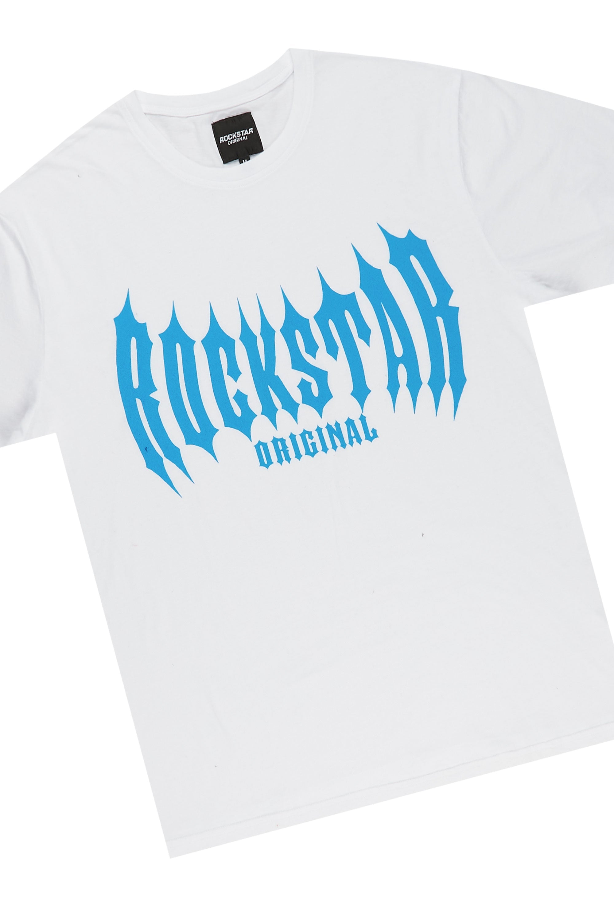 Skeller White T-Shirt Short Set