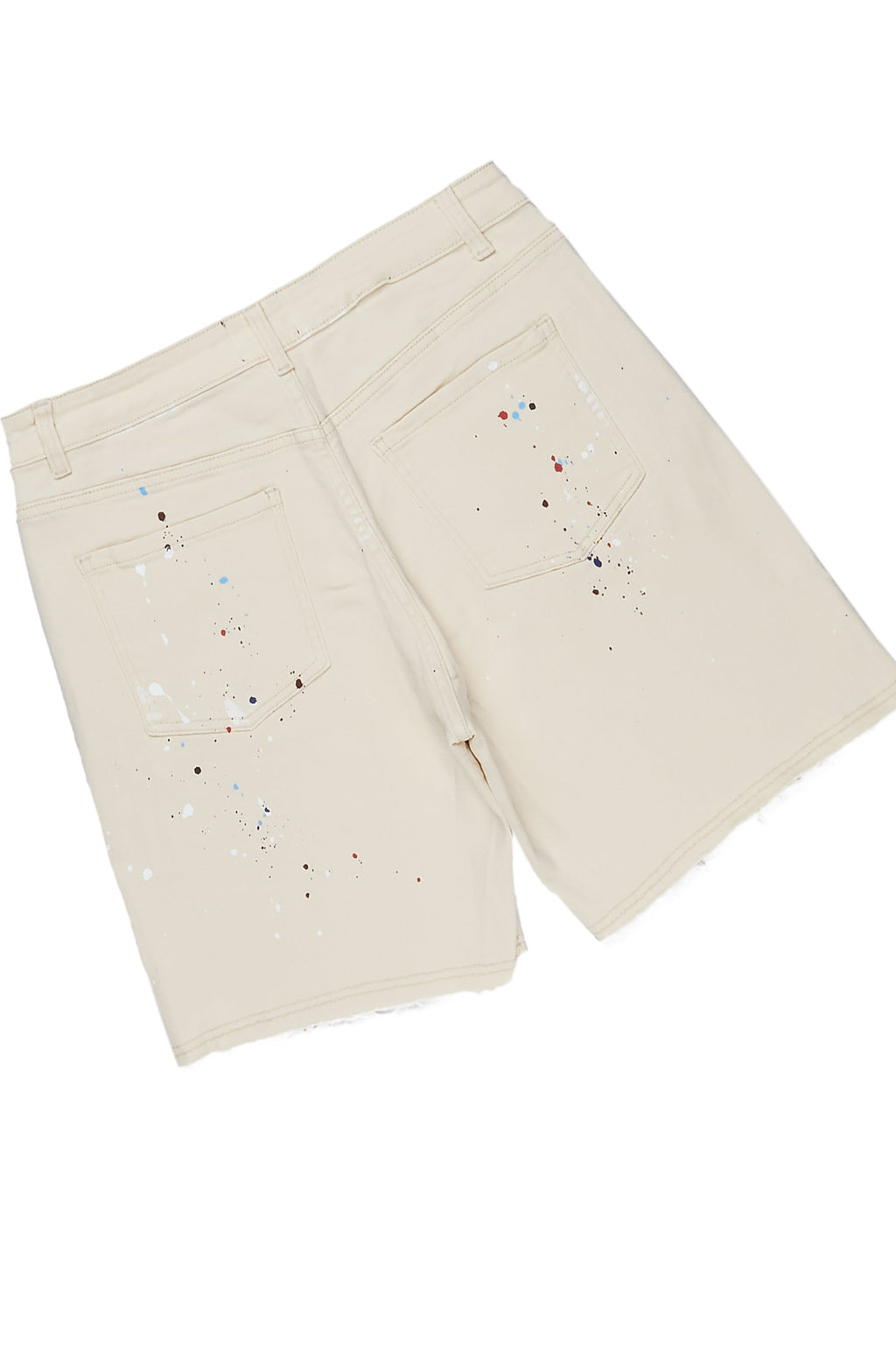 Skorps White/Cream T-Shirt Short Set