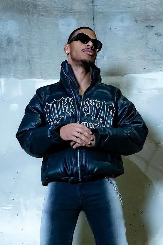 Ravi Black Puffer Jacket