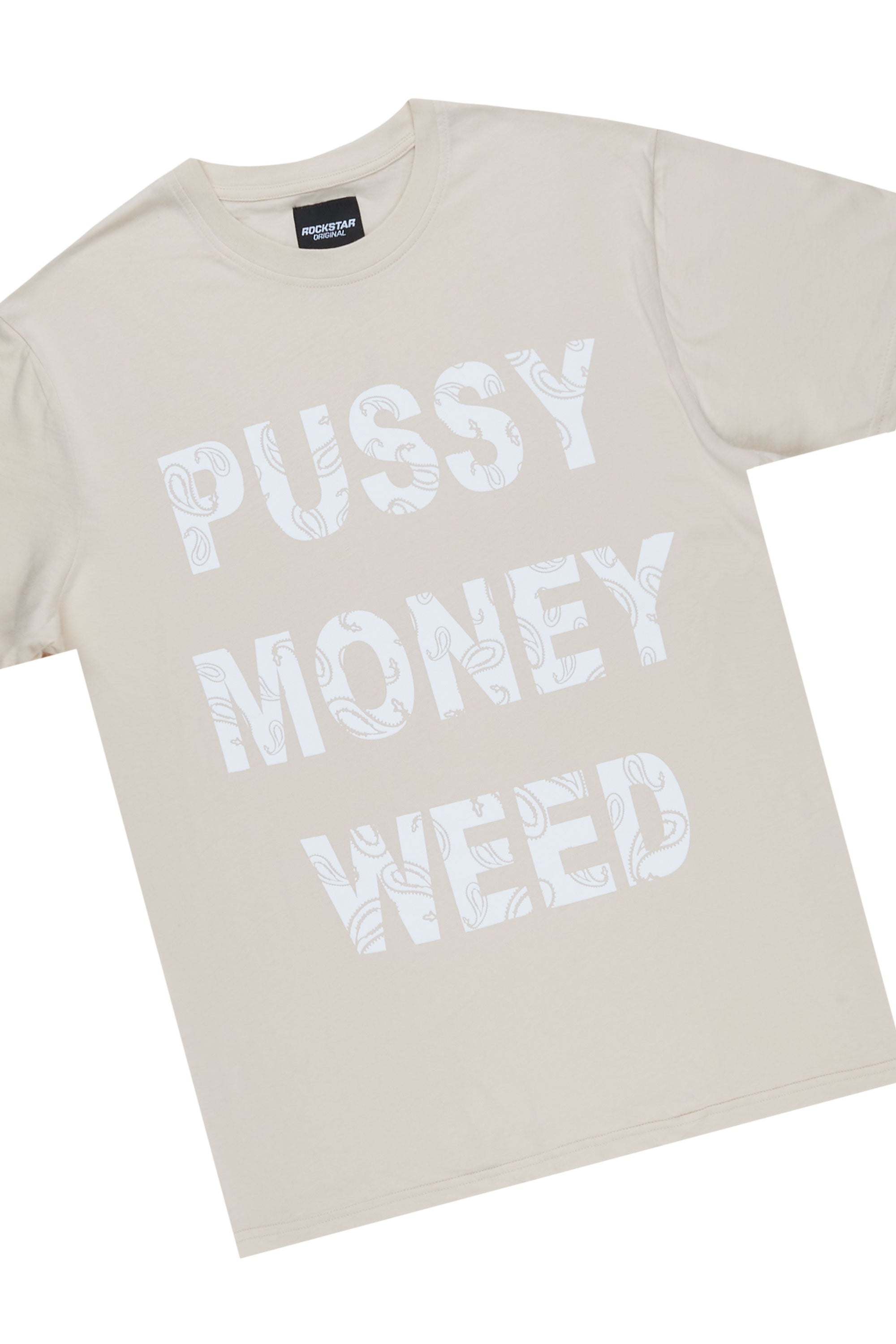 Travex Beige T-Shirt Short Set