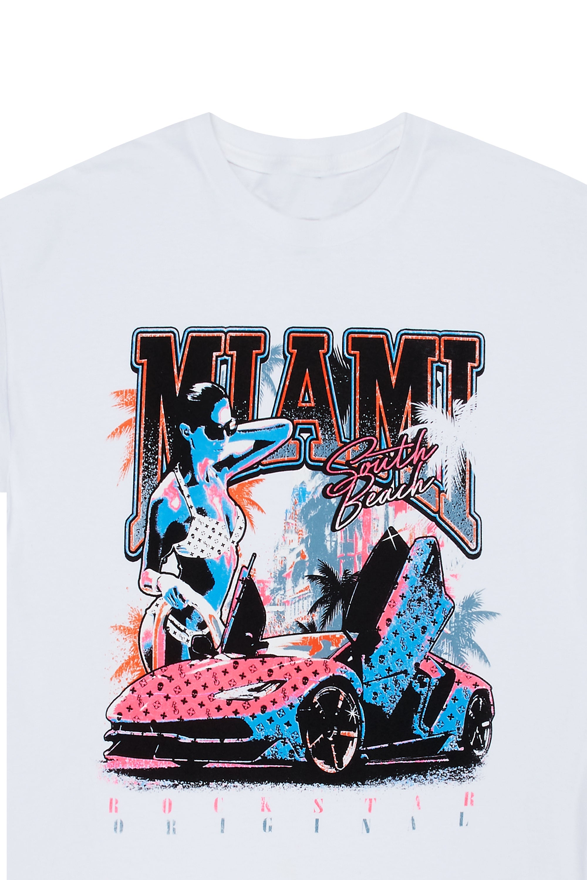 Drexell Graphic T-Shirt-White