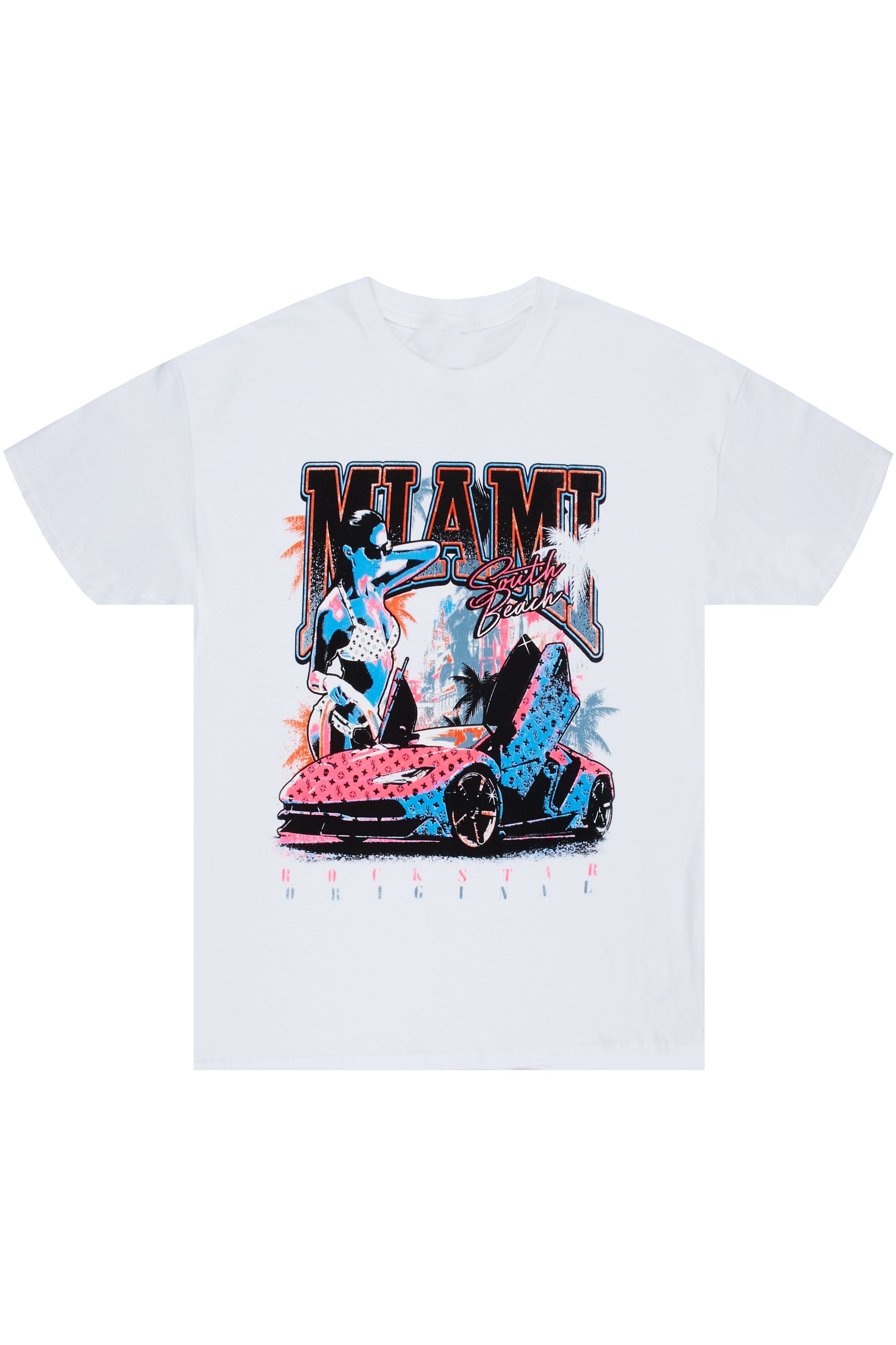 Drexell Graphic T-Shirt-White