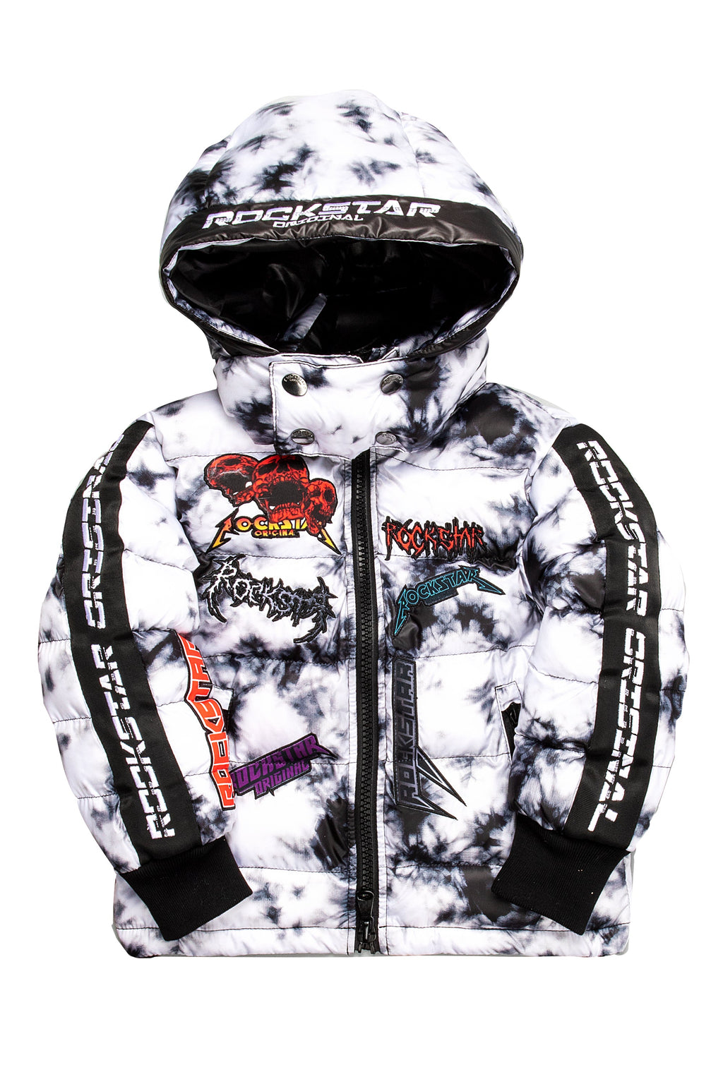 Kids Giovan Jacket-Blk/Wht