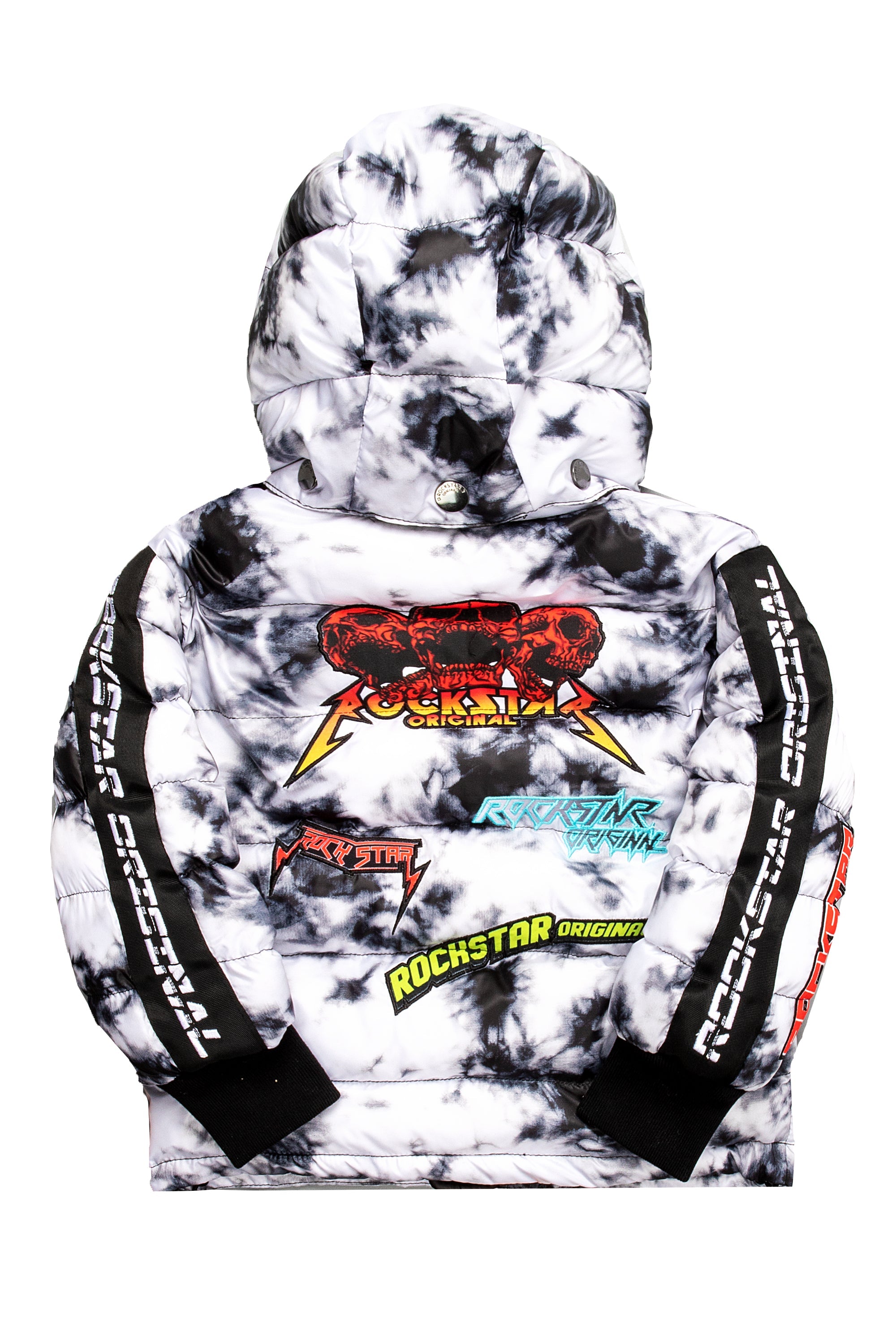 Kids Giovan Jacket-Blk/Wht