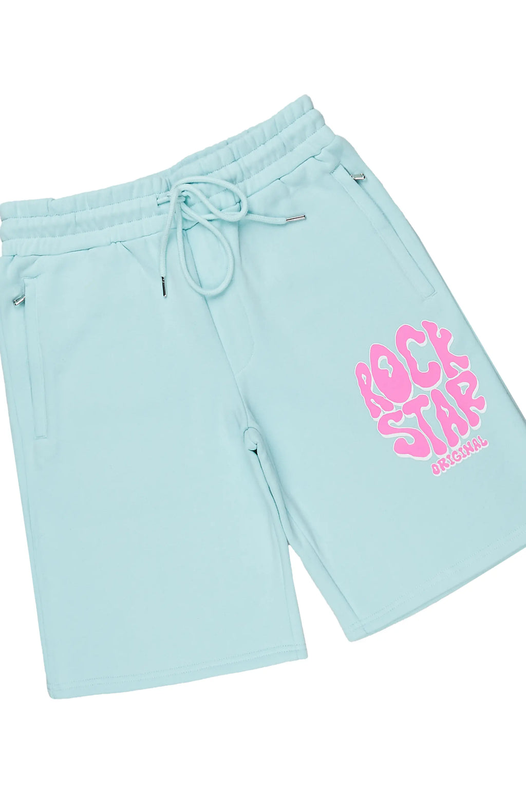 Warblen Aqua T-Shirt Short Set