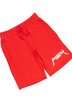 Wayan Red T-Shirt Short Set