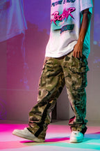 Dubaku Camo Baggy Fit Jean