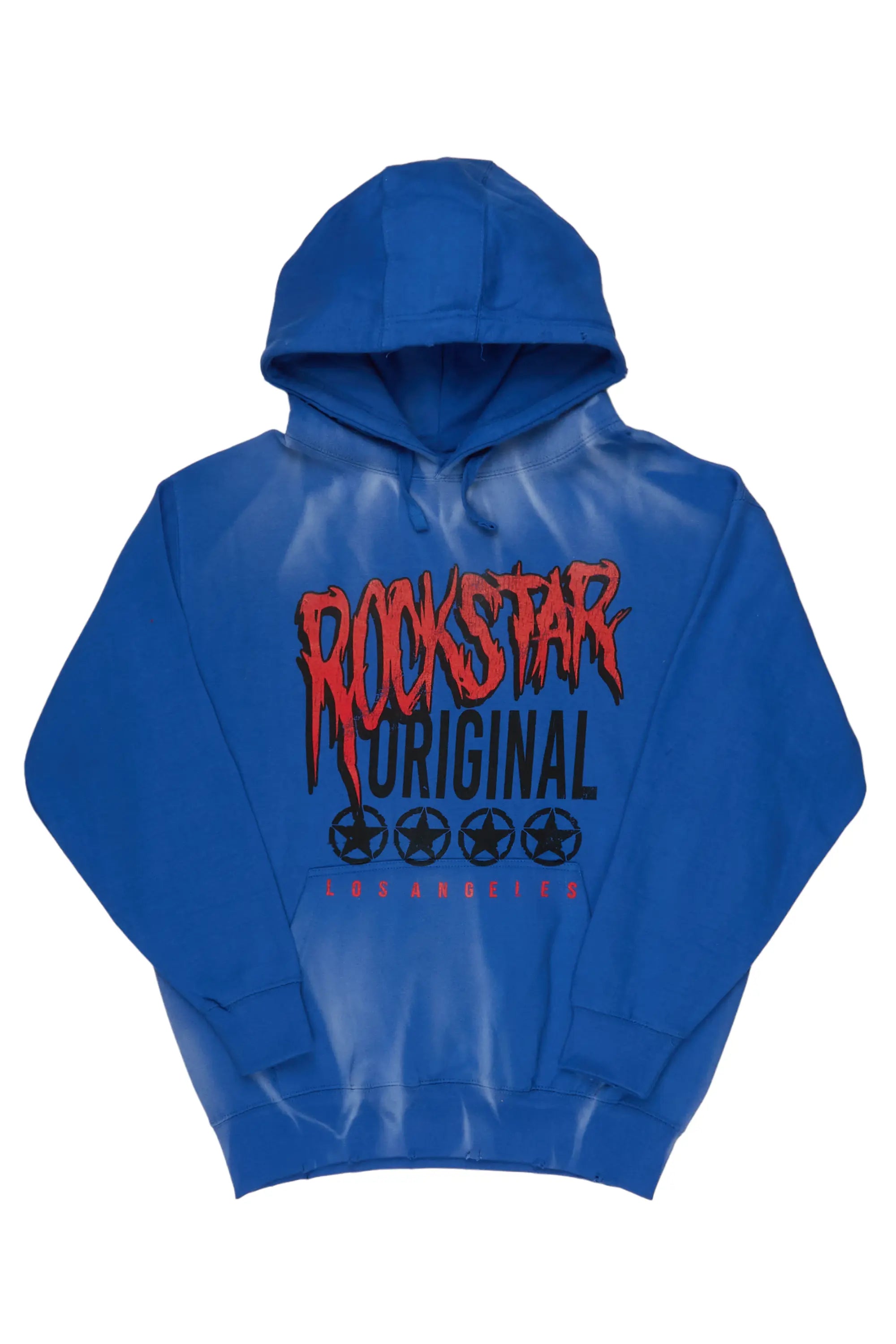 Wizzurd Royal Blue Graphic Hoodie