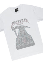 Woodson White Graphic T-Shirt Short Set