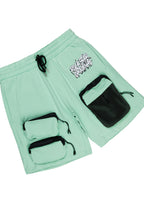 Zustrand White/Green T-Shirt Short Set