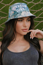Nieisha Blue Tapestry Bucket Hat