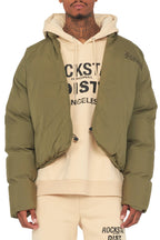 Damien Olive Puffer Jacket