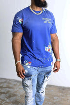 Palmer Royal Blue Graphic T-Shirt